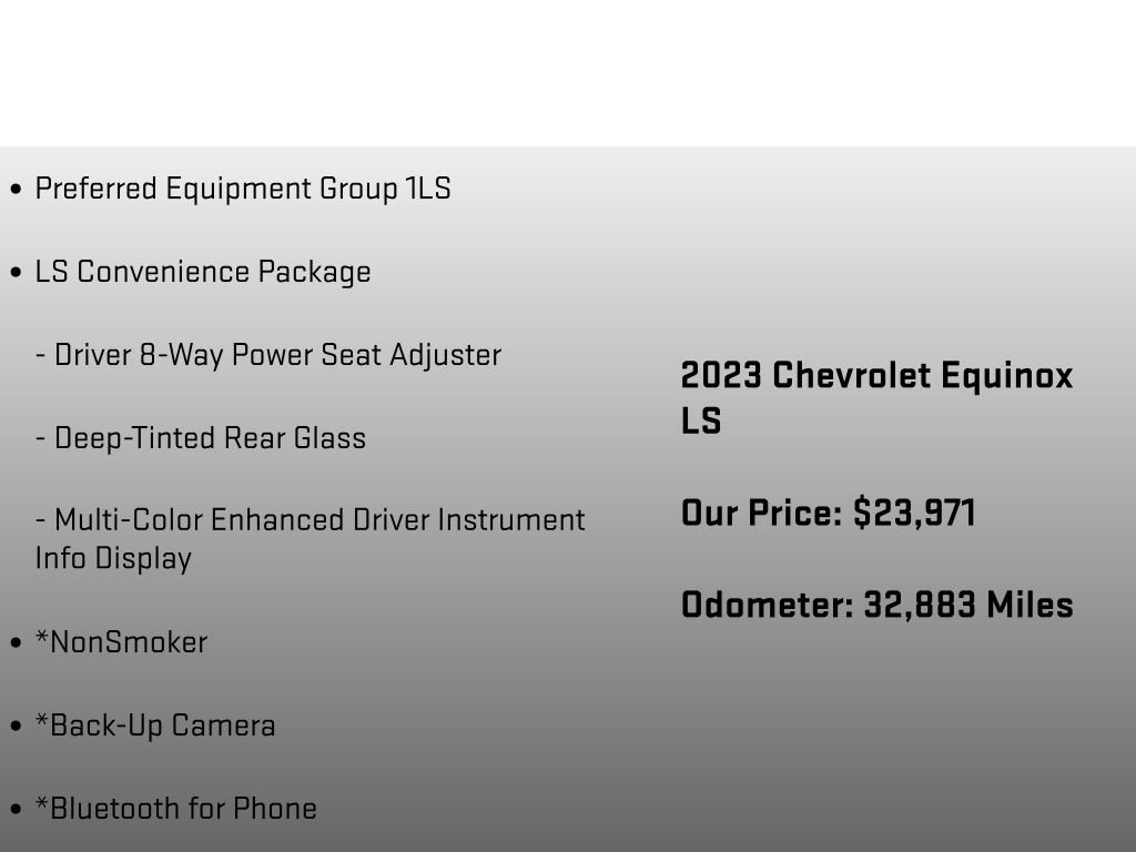 Used 2023 Chevrolet Equinox LS w/ LS Convenience Package AWD/4WD image 6