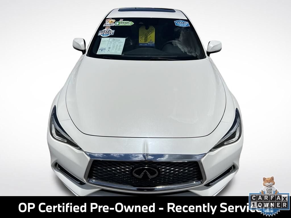 Used 2022 INFINITI Q60 3.0t Luxe w/ Cargo Package RWD image 3