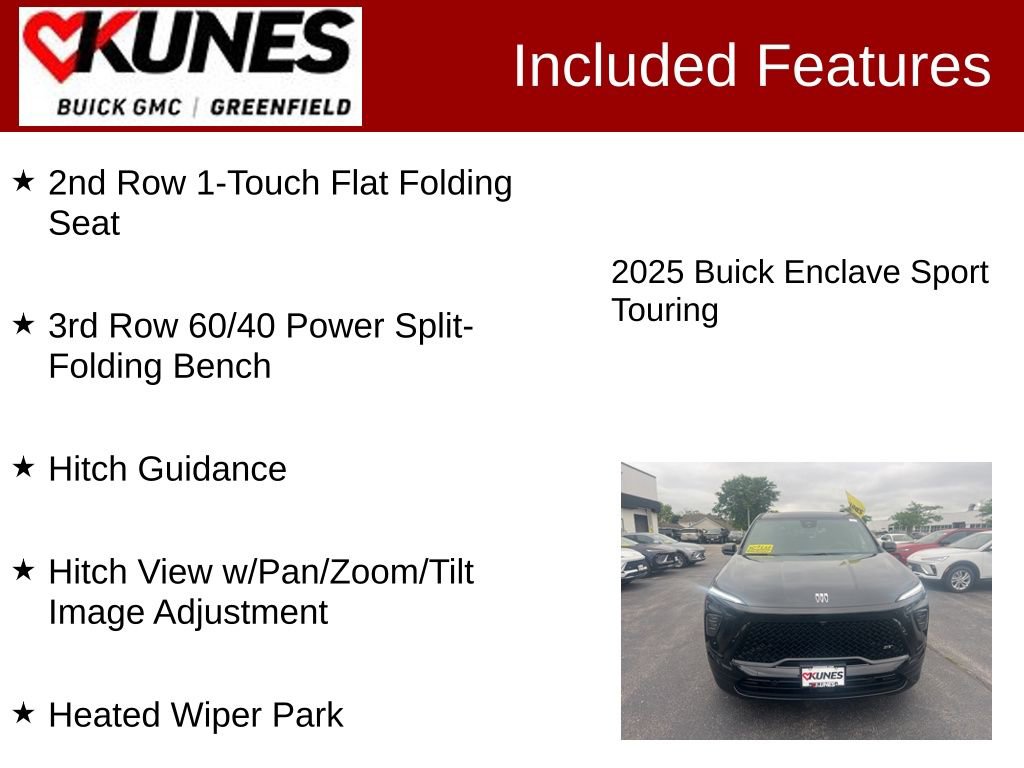 New 2025 Buick Enclave Sport Touring w/ Power Package image 4