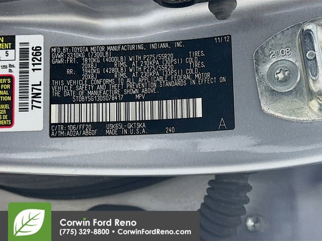 Used 2013 Toyota Sequoia SR5 w/ Sport Appearance Pkg AWD/4WD image 33