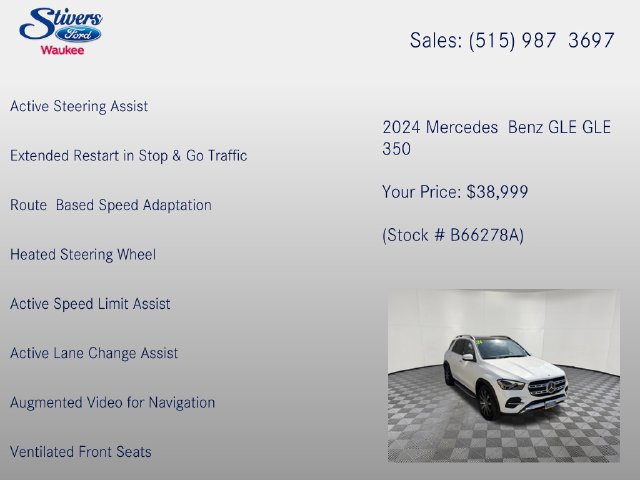 Used 2024 Mercedes-Benz GLE 350 4MATIC image 27