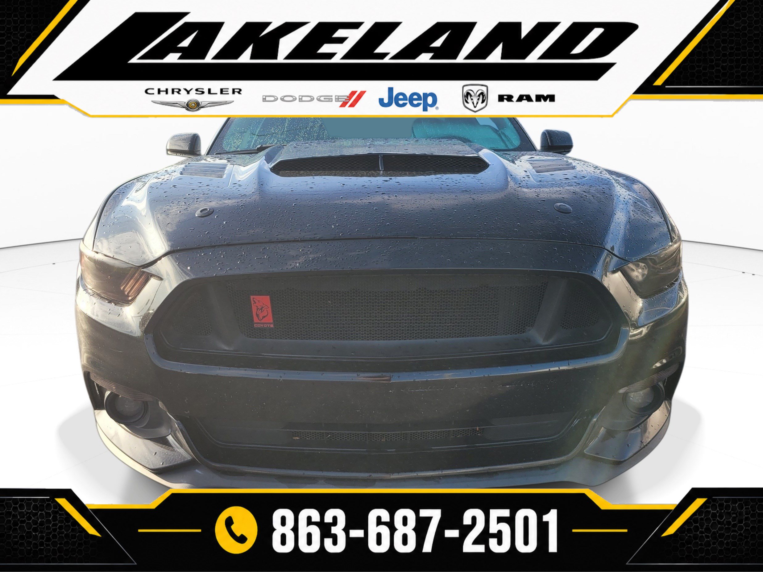 Used 2016 Ford Mustang GT w/ Enhanced Security Package RWD image 2