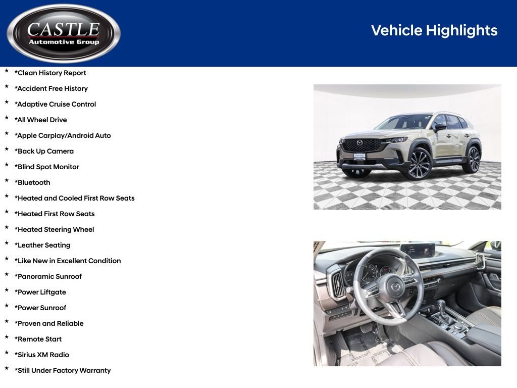 Used 2025 MAZDA CX-50 AWD 2.5 Turbo w/ Weather Package image 4