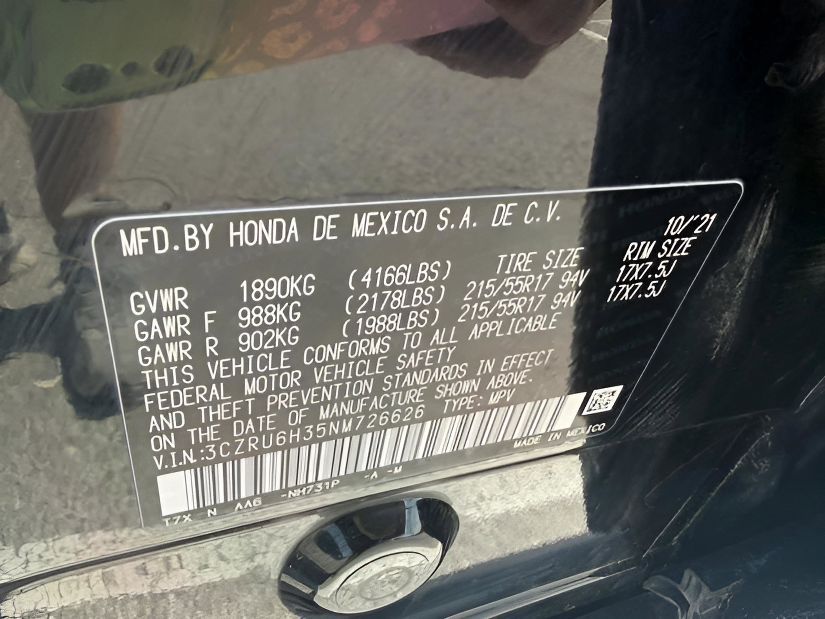 Used 2022 Honda HR-V LX image 27