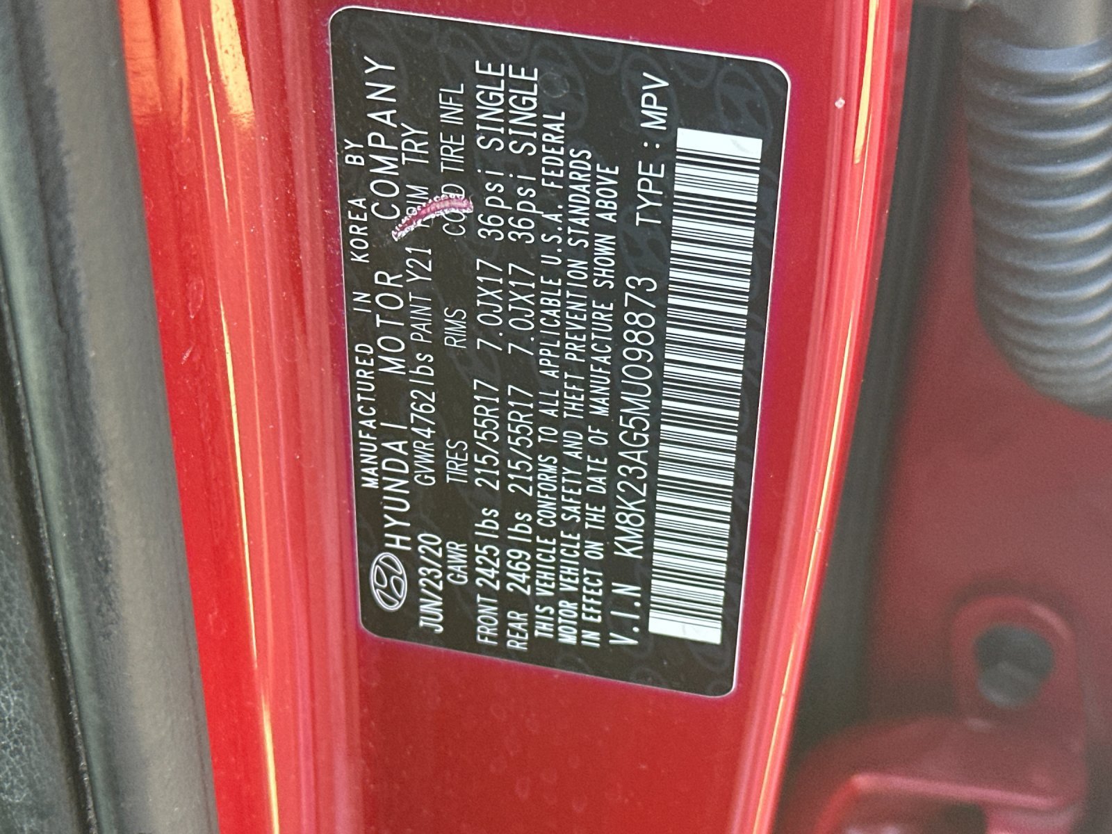 Used 2021 Hyundai Kona SEL w/ Cargo Package FWD image 28