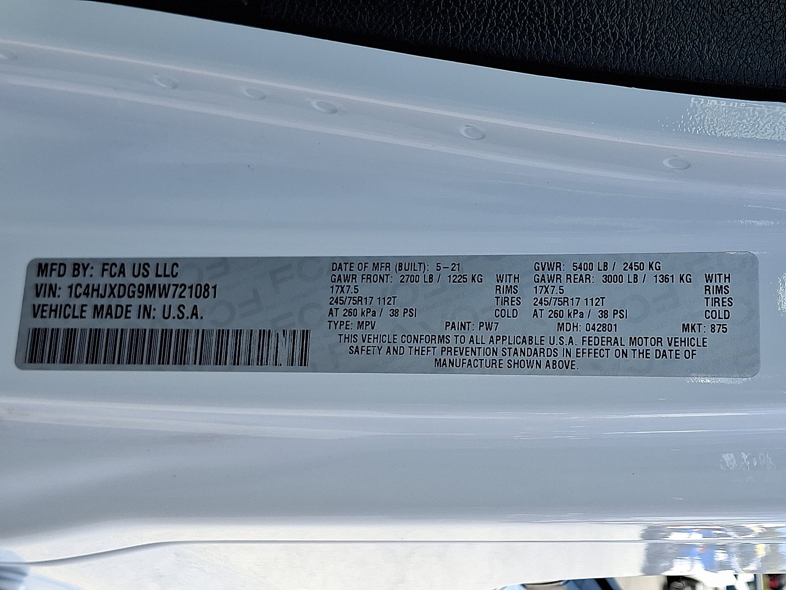 Used 2021 Jeep Wrangler Unlimited Sport image 27