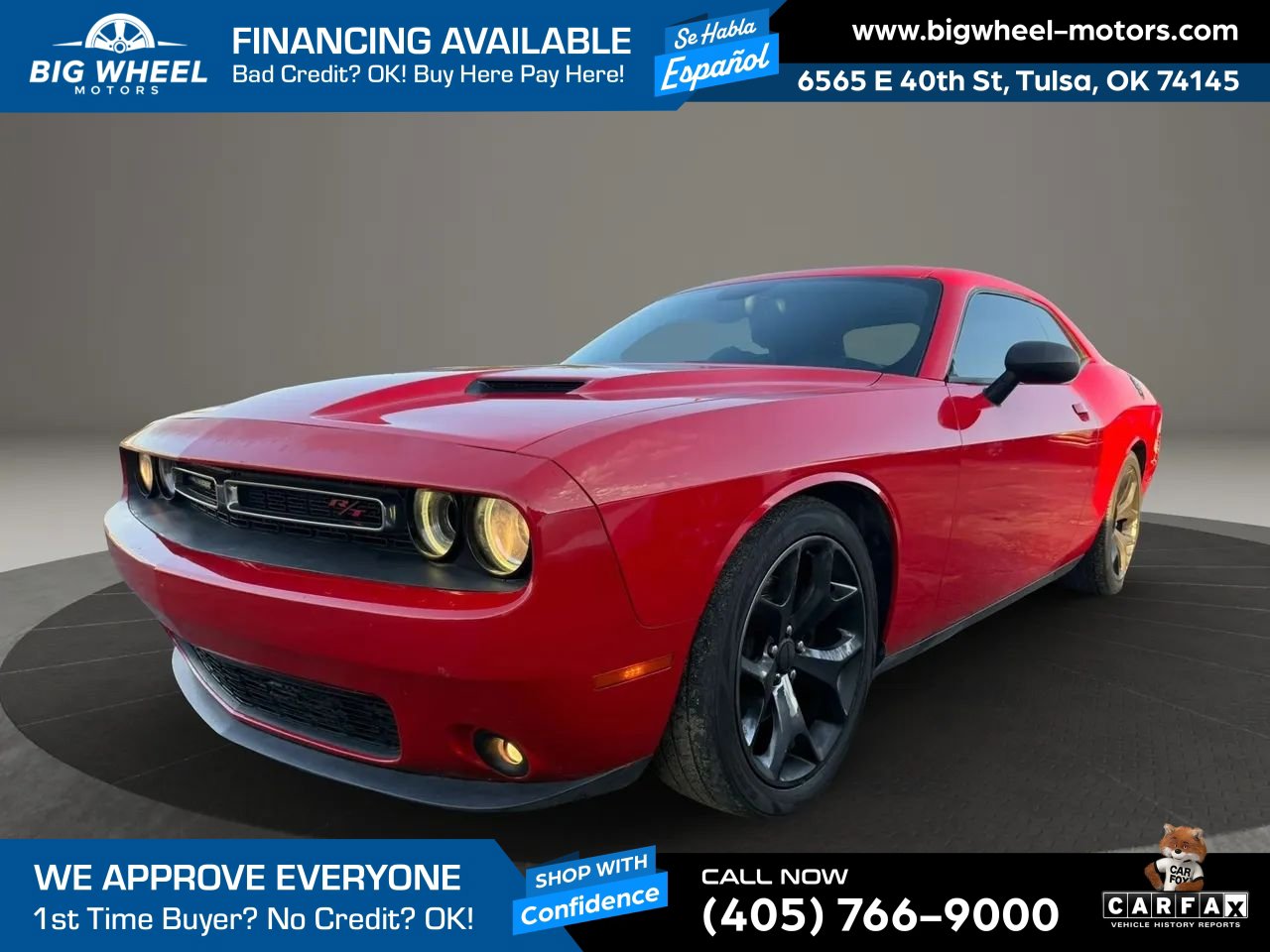 Used 2016 Dodge Challenger R/T Plus RWD image 1