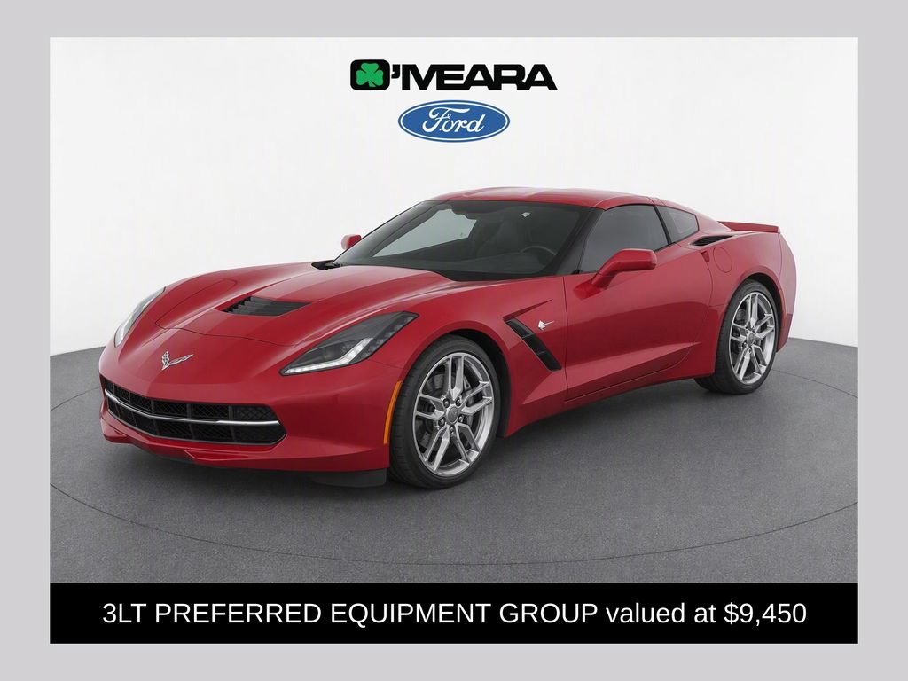 Used 2015 Chevrolet Corvette Stingray Coupe w/ 3LT Preferred Equipment Group RWD 360° Tour
