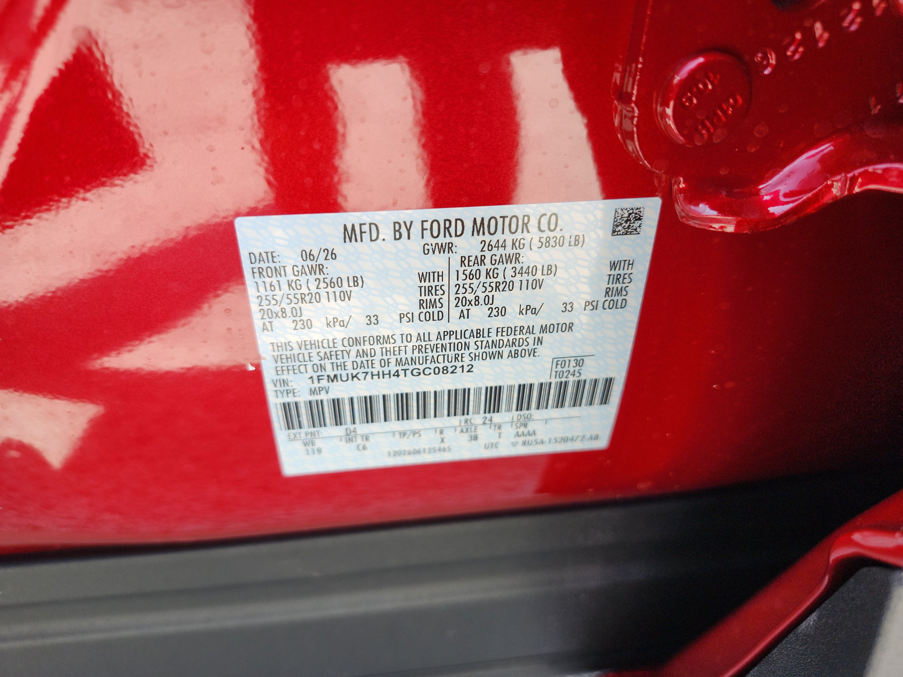 New 2026 Ford Explorer Platinum RWD image 23