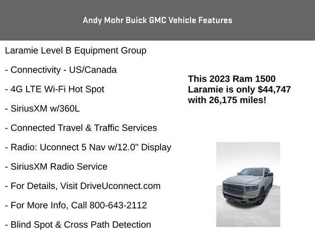 Used 2023 RAM 1500 Laramie AWD/4WD image 11