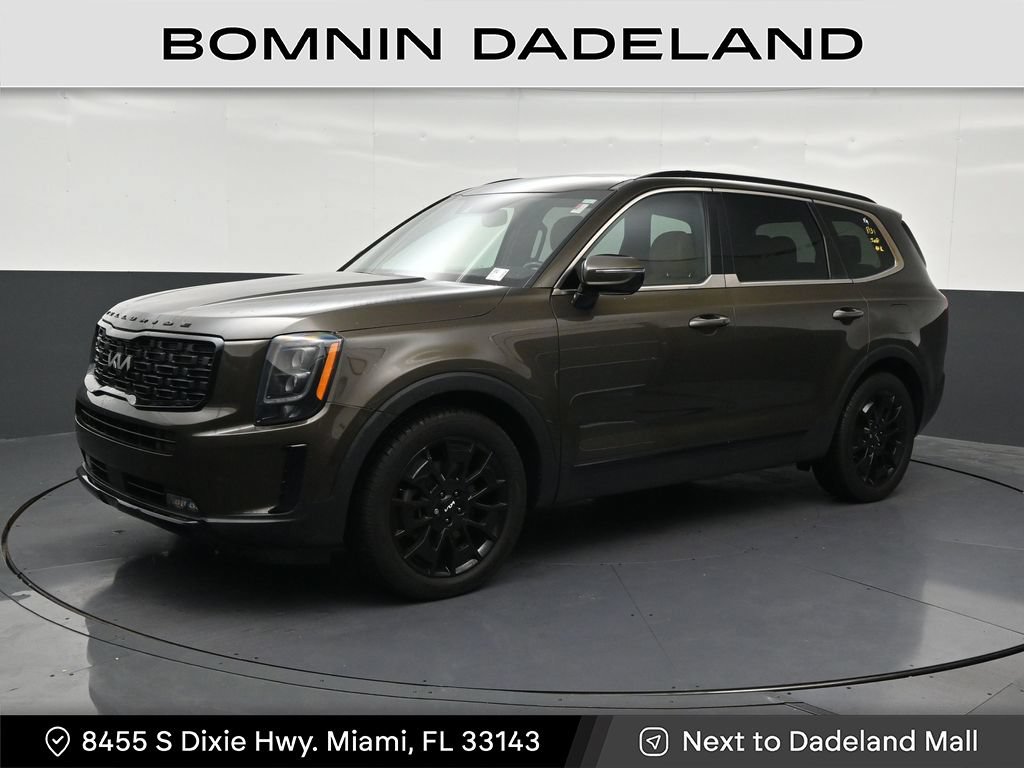 Used 2022 Kia Telluride SX w/ Nightfall Edition Package AWD/4WD video 1
