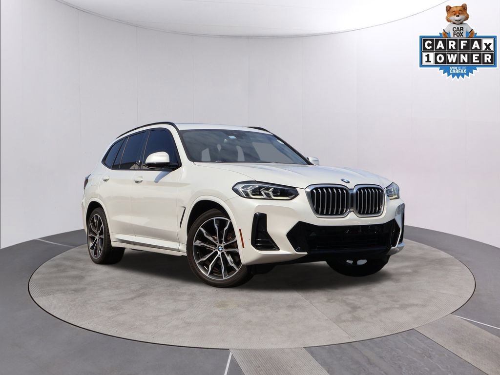 Used 2022 BMW X3 xDrive30i w/ M Sport Package 2