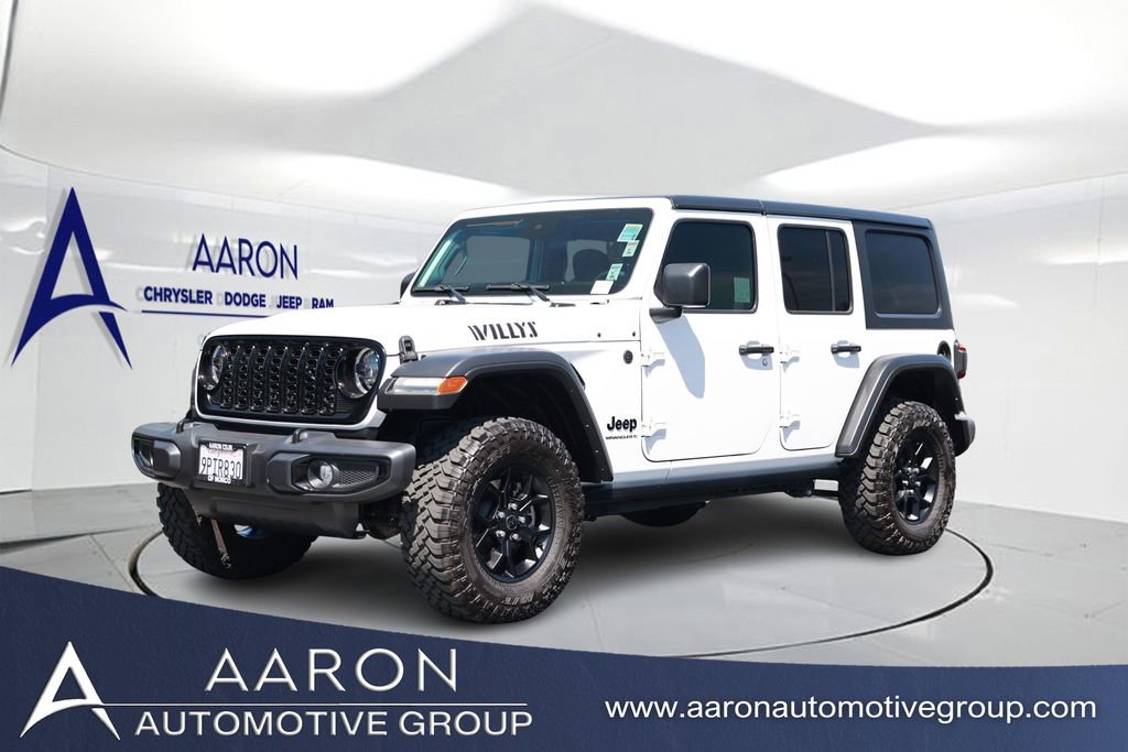 Used 2024 Jeep Wrangler Willys AWD/4WD image 1