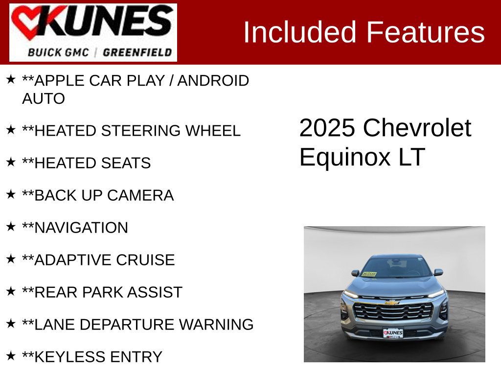 Used 2025 Chevrolet Equinox LT FWD image 2