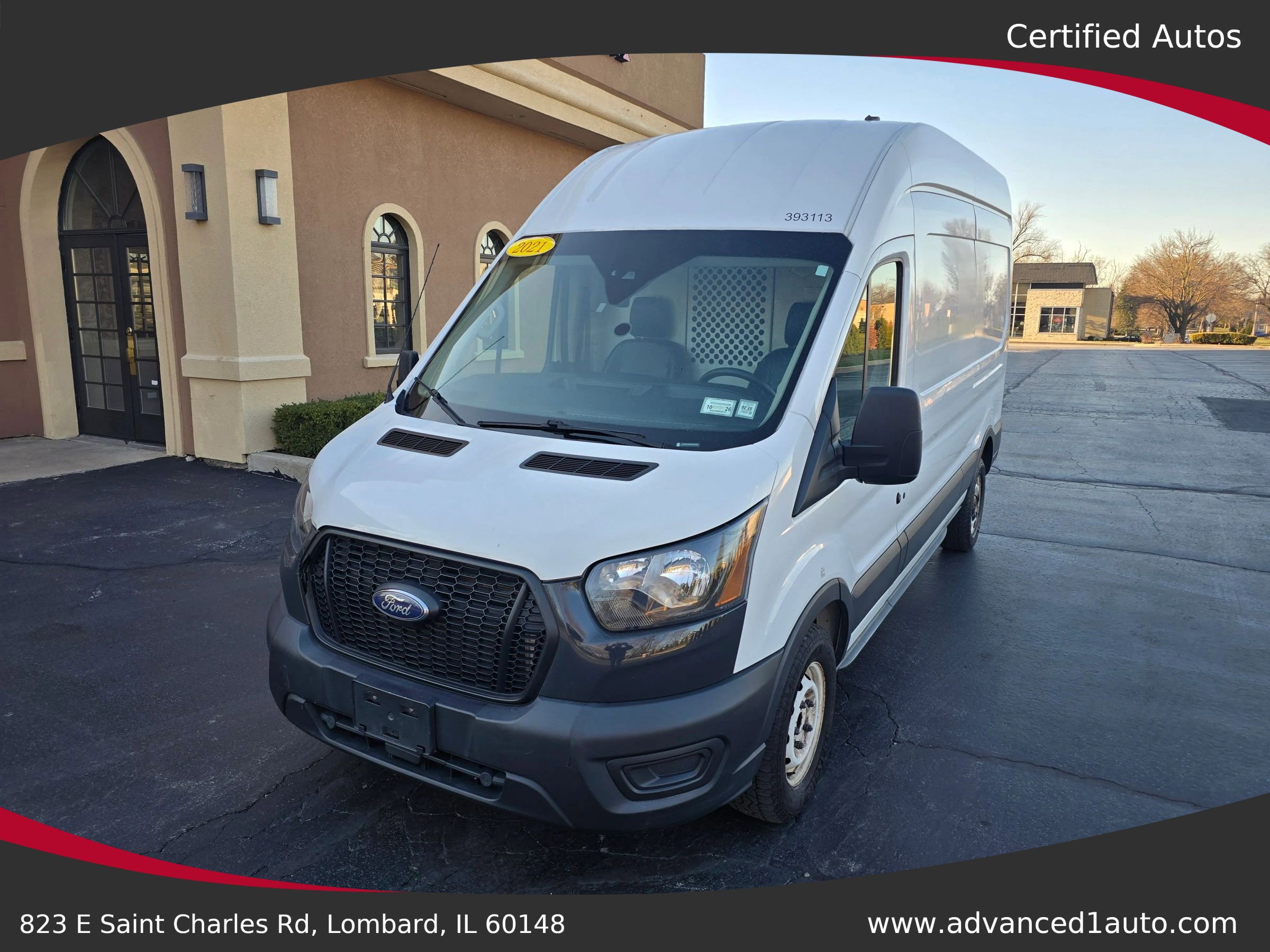 Used 2021 Ford Transit 250 148 High Roof w/ Load Area Protection Package image 1