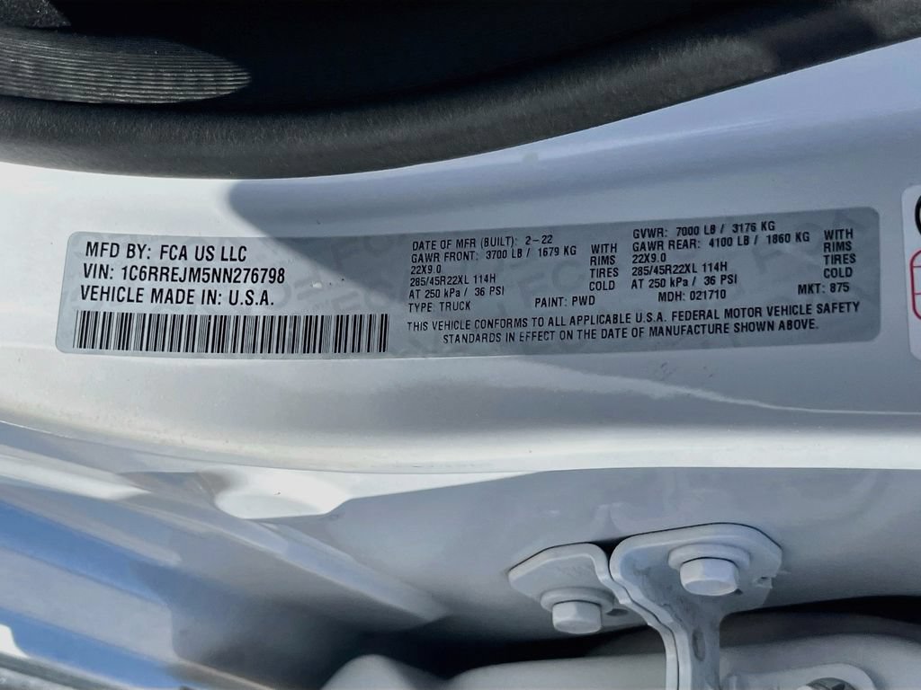 Used 2022 RAM 1500 Laramie RWD image 33