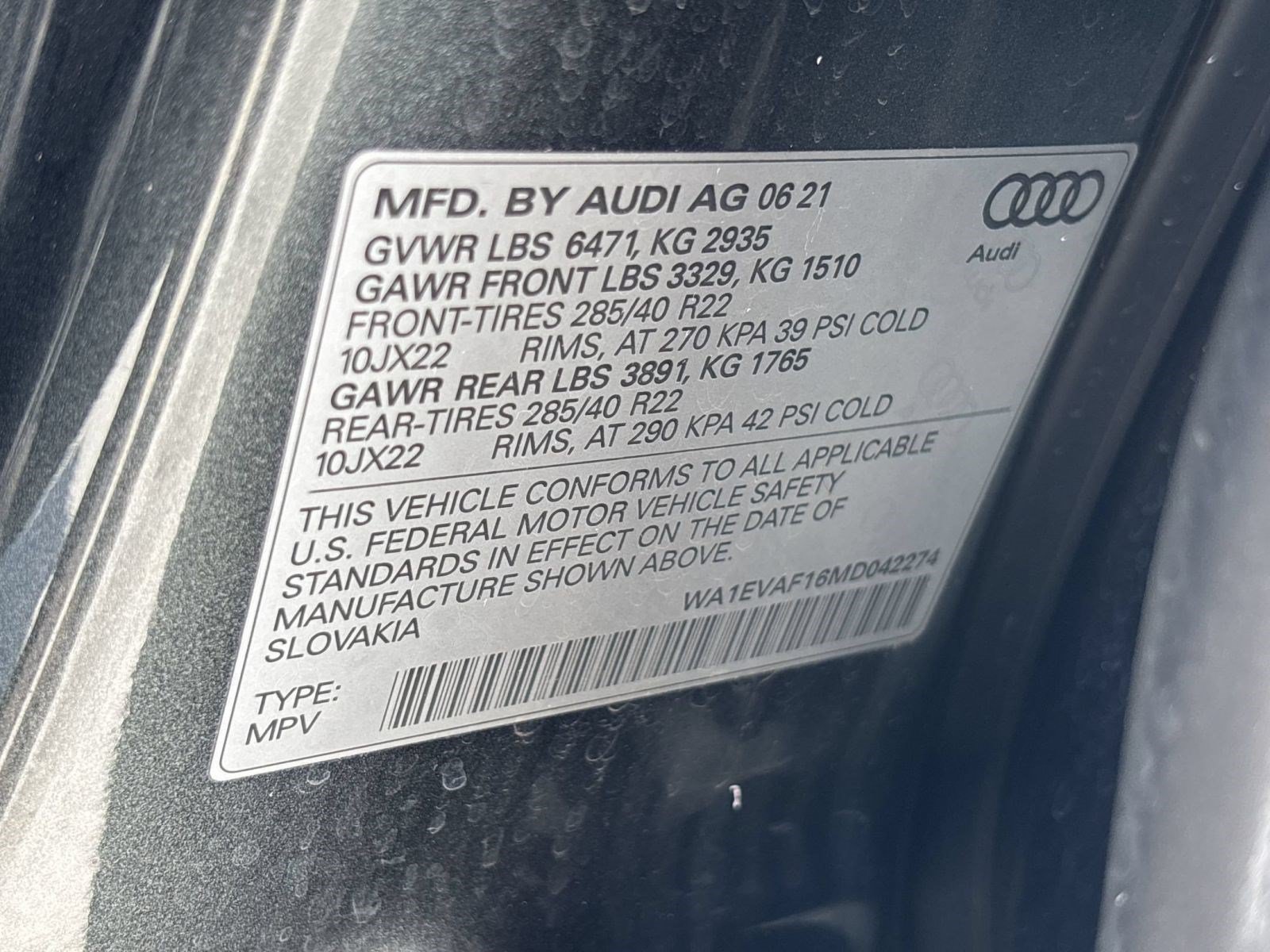 Used 2021 Audi Q8 Premium Plus w/ Premium Plus Package AWD/4WD image 27
