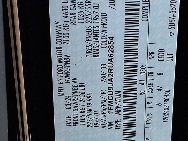 Used 2024 Ford Escape Platinum image 27