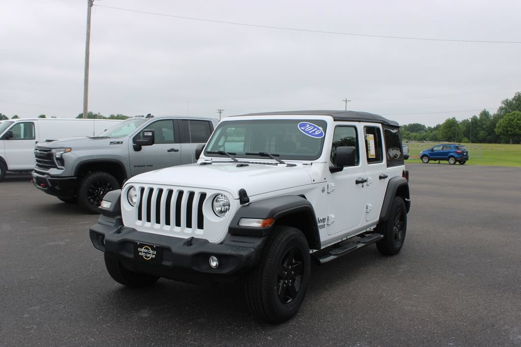 Used 2019 Jeep Wrangler Unlimited Sport S AWD/4WD image 4