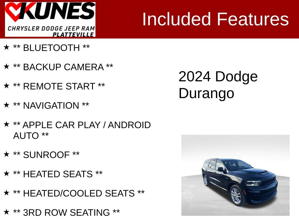 Used 2024 Dodge Durango R/T image 2
