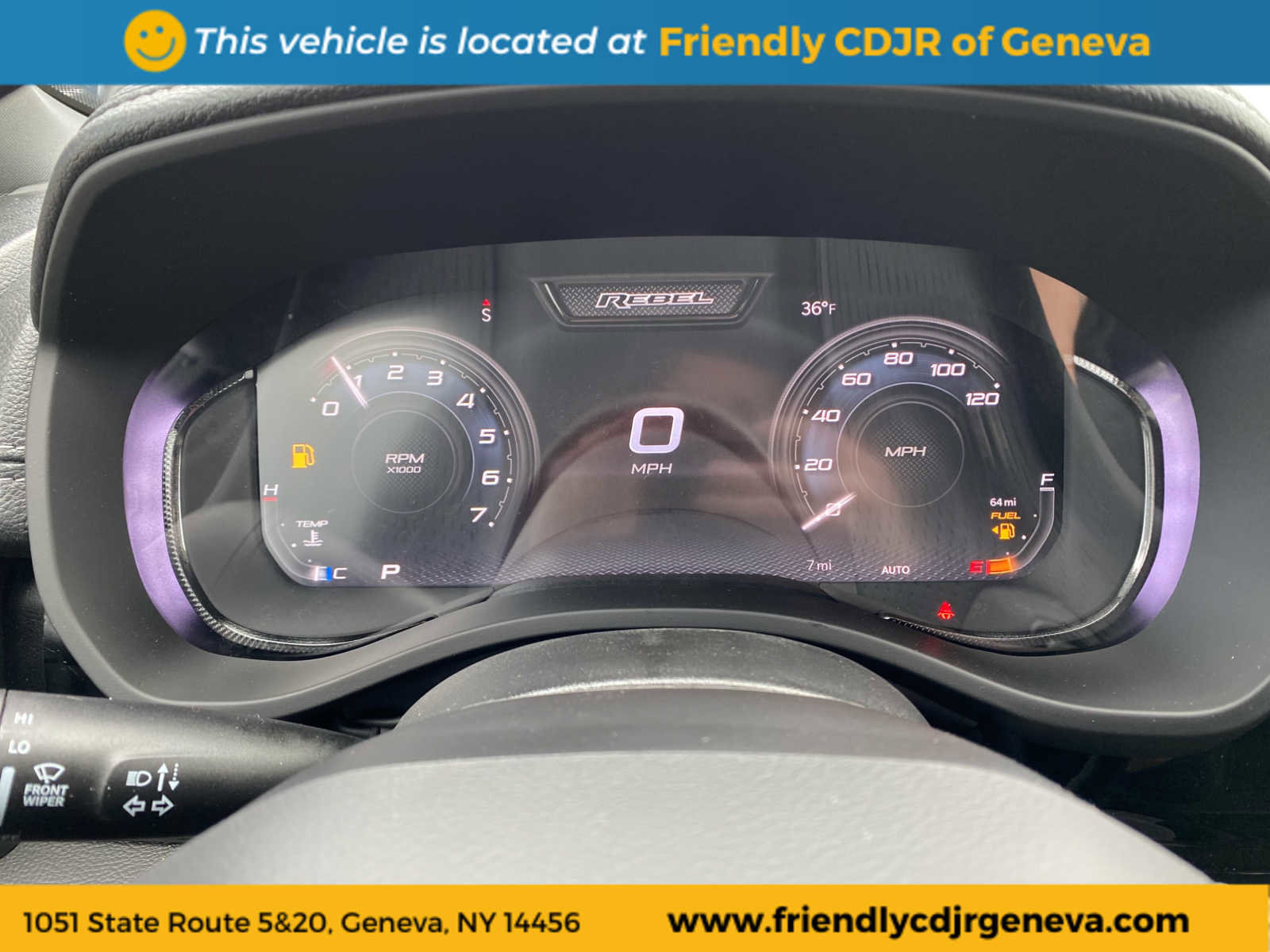 New 2026 RAM 1500 Rebel w/ Rebel Level 2 Equipment Group image 16