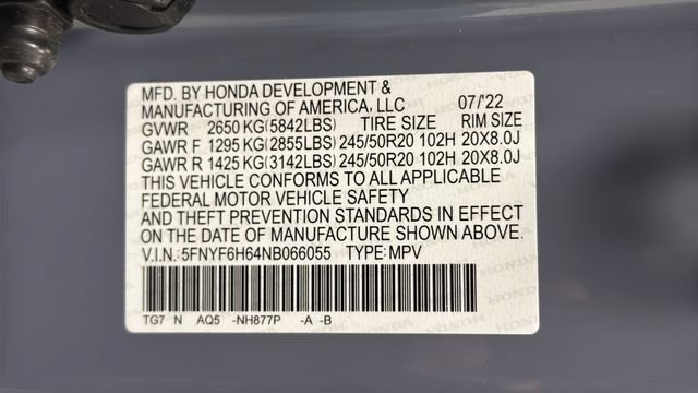 Used 2022 Honda Pilot Touring image 32