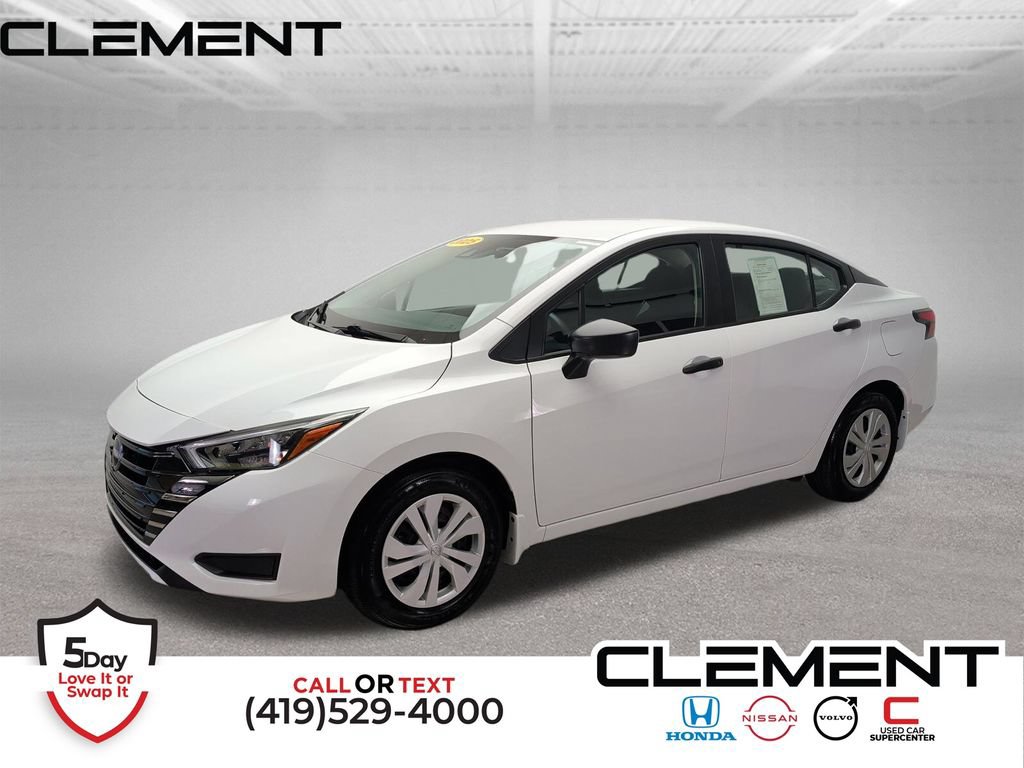 Used 2025 Nissan Versa S w/ Trunk Package FWD image 1