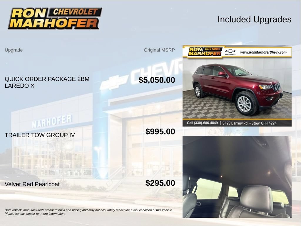 Used 2021 Jeep Grand Cherokee Laredo X AWD/4WD image 6