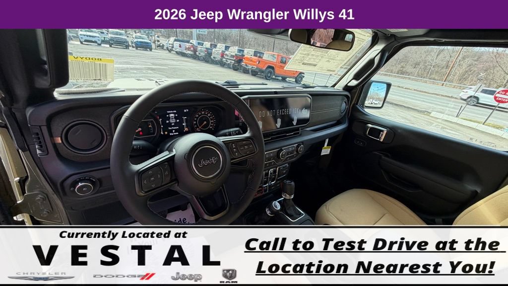 New 2026 Jeep Wrangler Unlimited Sport AWD/4WD image 23