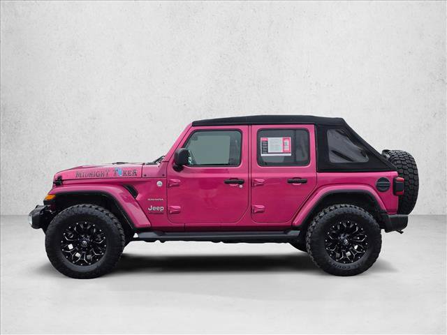 Used 2022 Jeep Wrangler Unlimited Sahara w/ LED Lighting Group AWD/4WD image 2