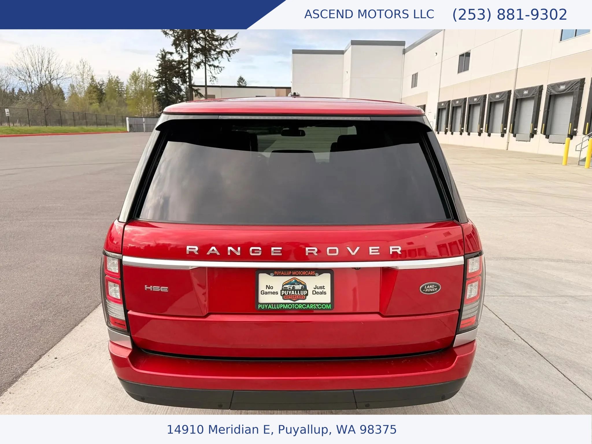 Used 2014 Land Rover Range Rover HSE AWD/4WD image 4