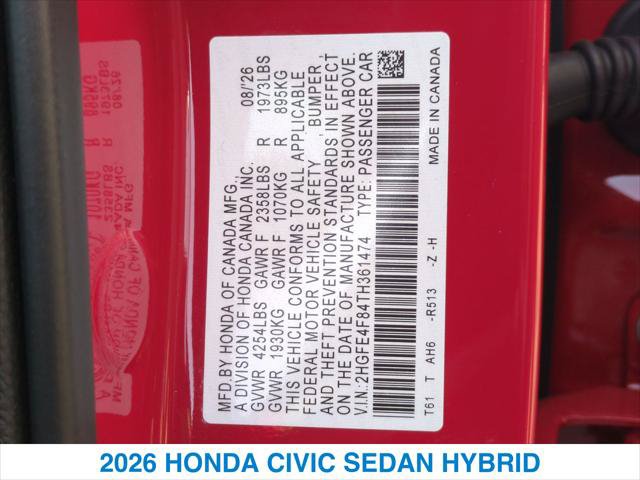 New 2026 Honda Civic Sport image 26