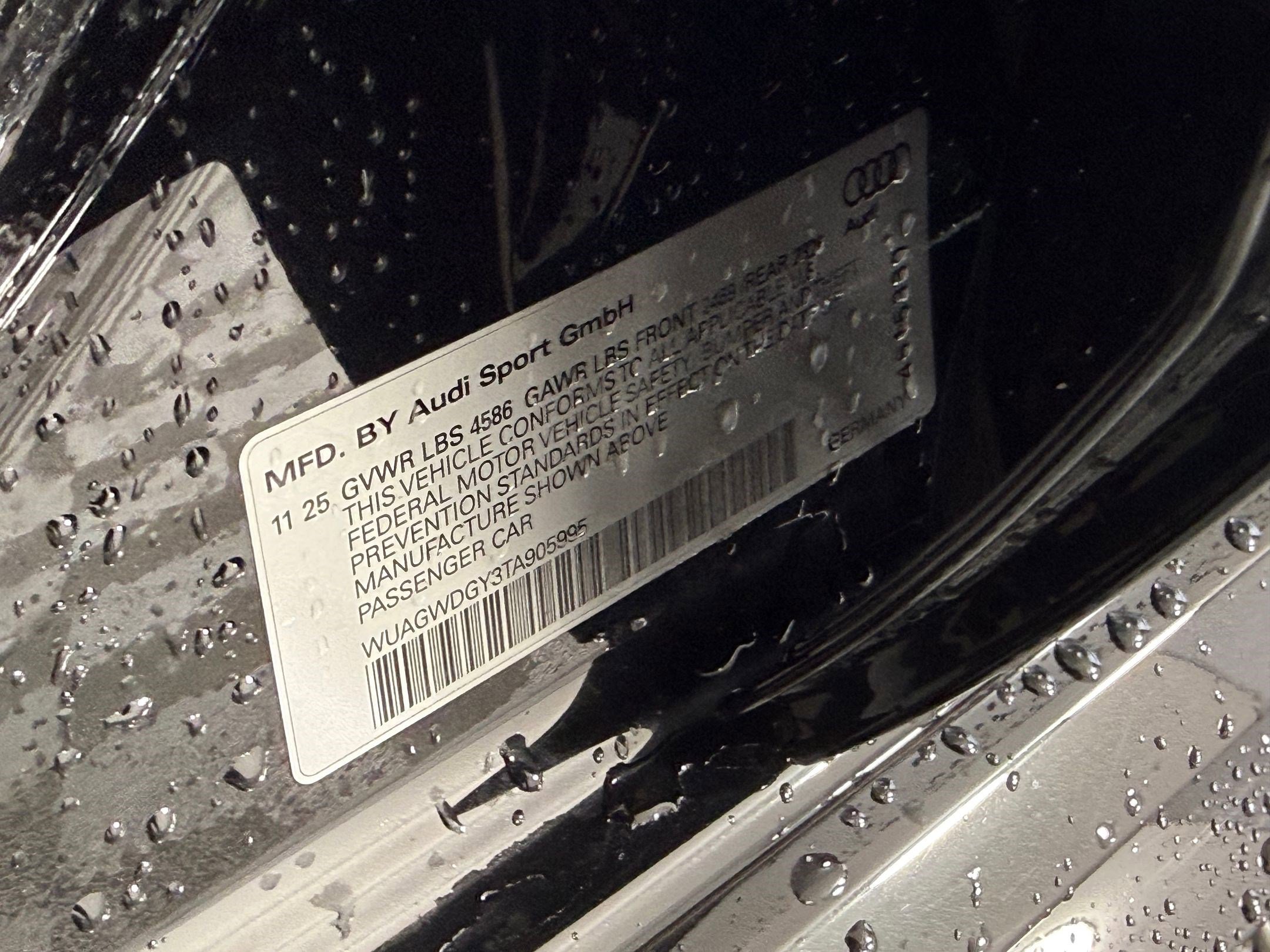 New 2026 Audi RS 3 image 18