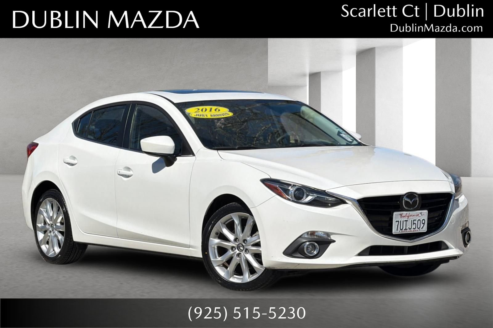 Used 2016 MAZDA MAZDA3 s Grand Touring w/ Technology Package