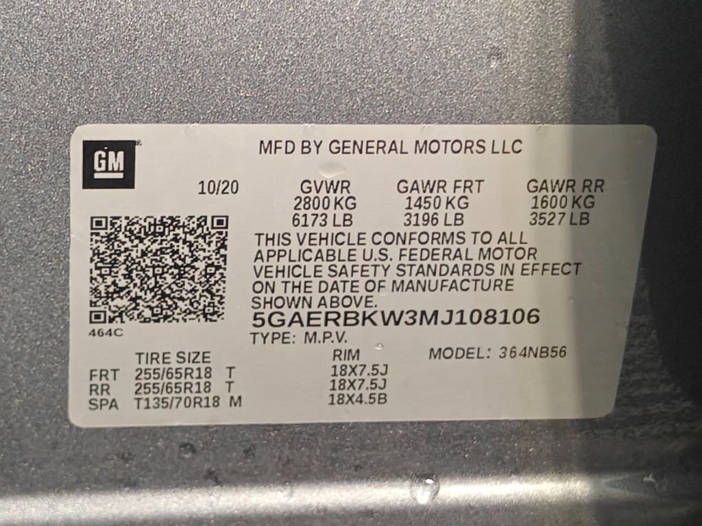 Used 2021 Buick Enclave Essence w/ Sound and Sites Package FWD image 63