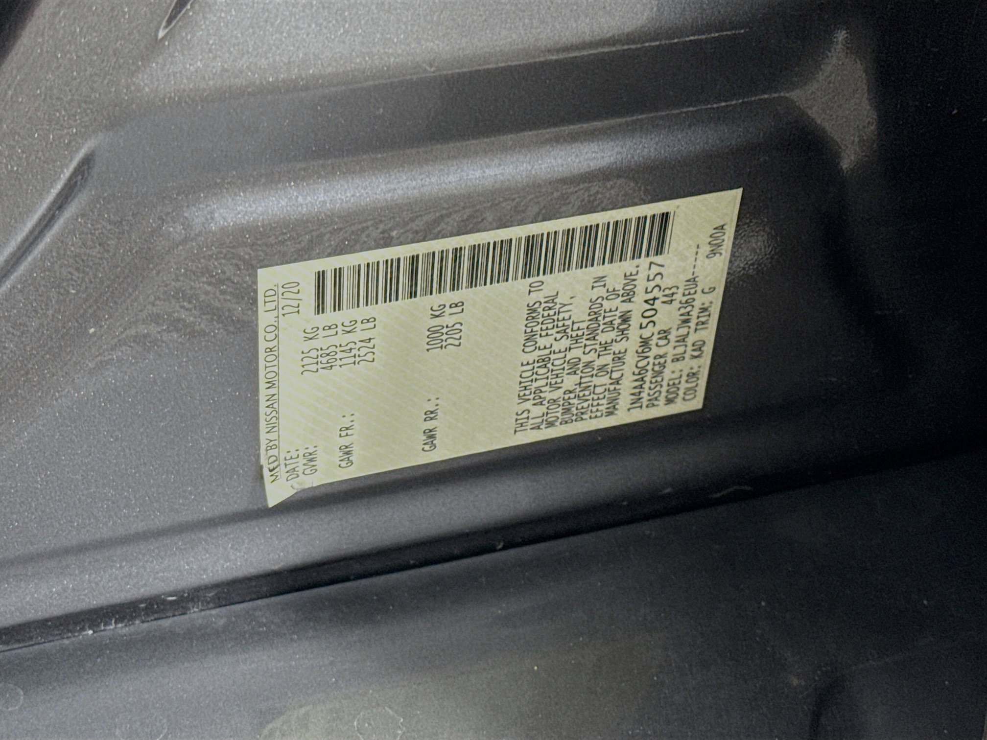 Used 2021 Nissan Maxima 3.5 SV w/ Floor Mat Group image 40