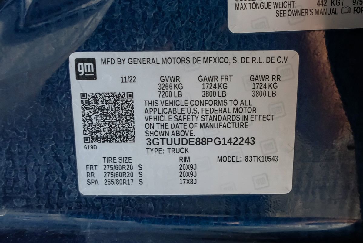 Used 2023 GMC Sierra 1500 SLT AWD/4WD image 66