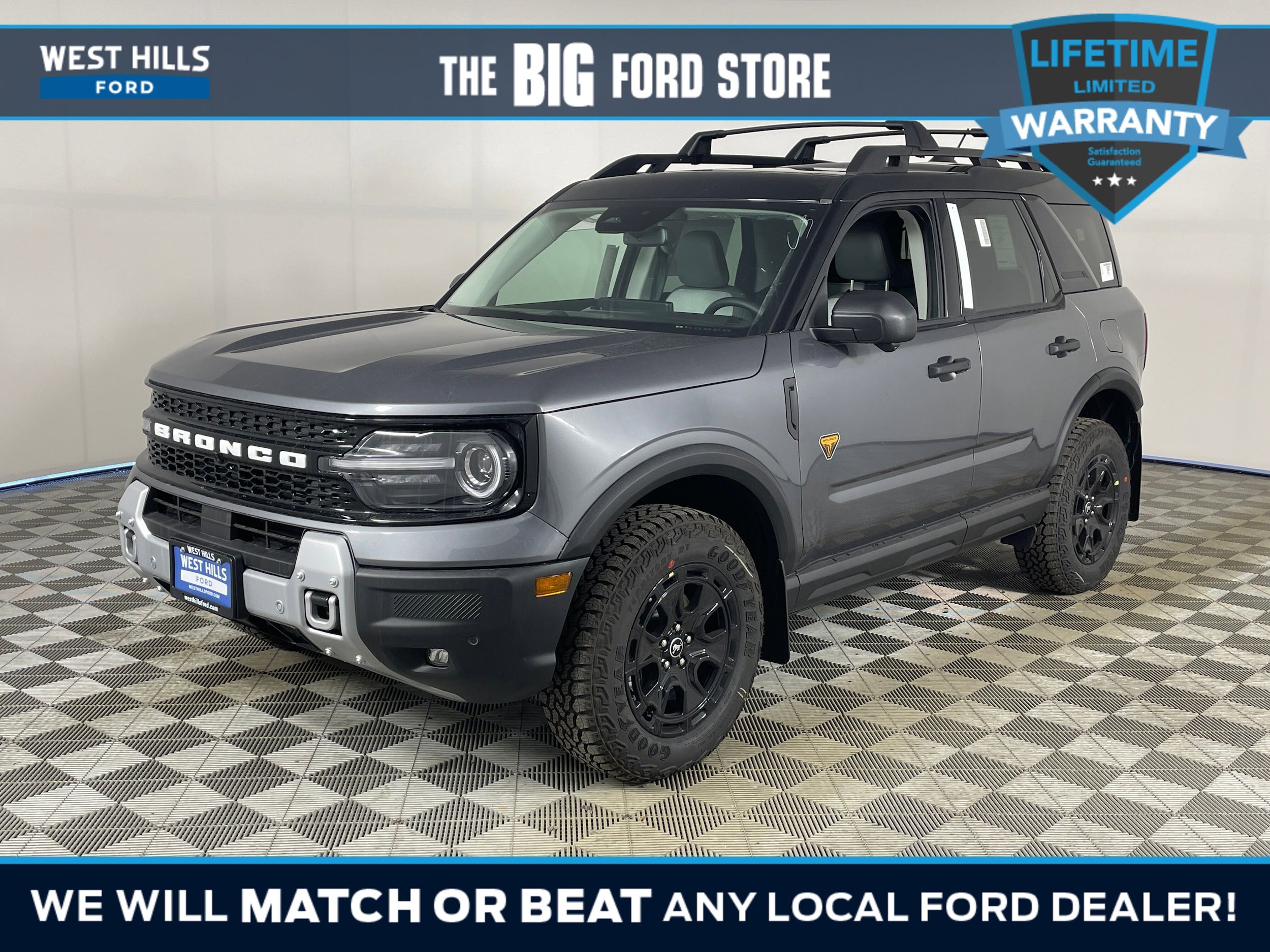 New 2026 Ford Bronco Sport Badlands w/ Sasquatch Badlands Package