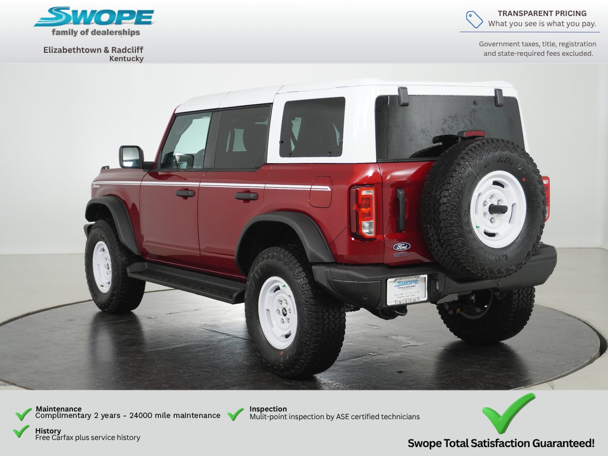 New 2026 Ford Bronco Heritage Edition AWD/4WD image 5
