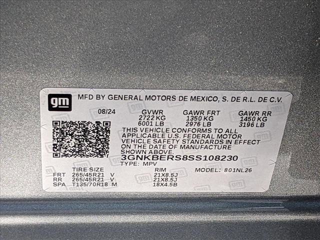 New 2025 Chevrolet Blazer RS w/ LPO, 'HIT The Road' Package image 18