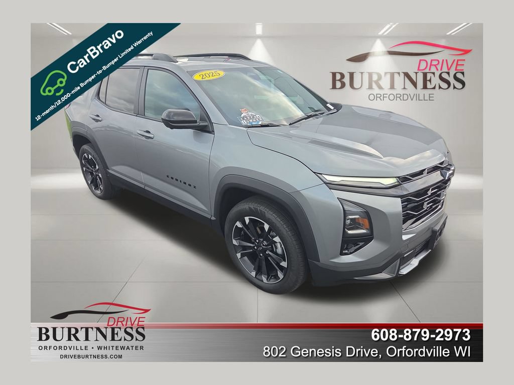 Certified 2025 Chevrolet Equinox RS w/ Safety and Technology Package