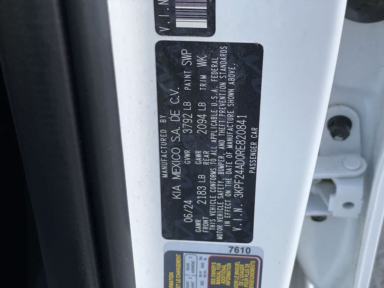 Used 2024 Kia Forte LXS w/ LXS Technology Package FWD image 29