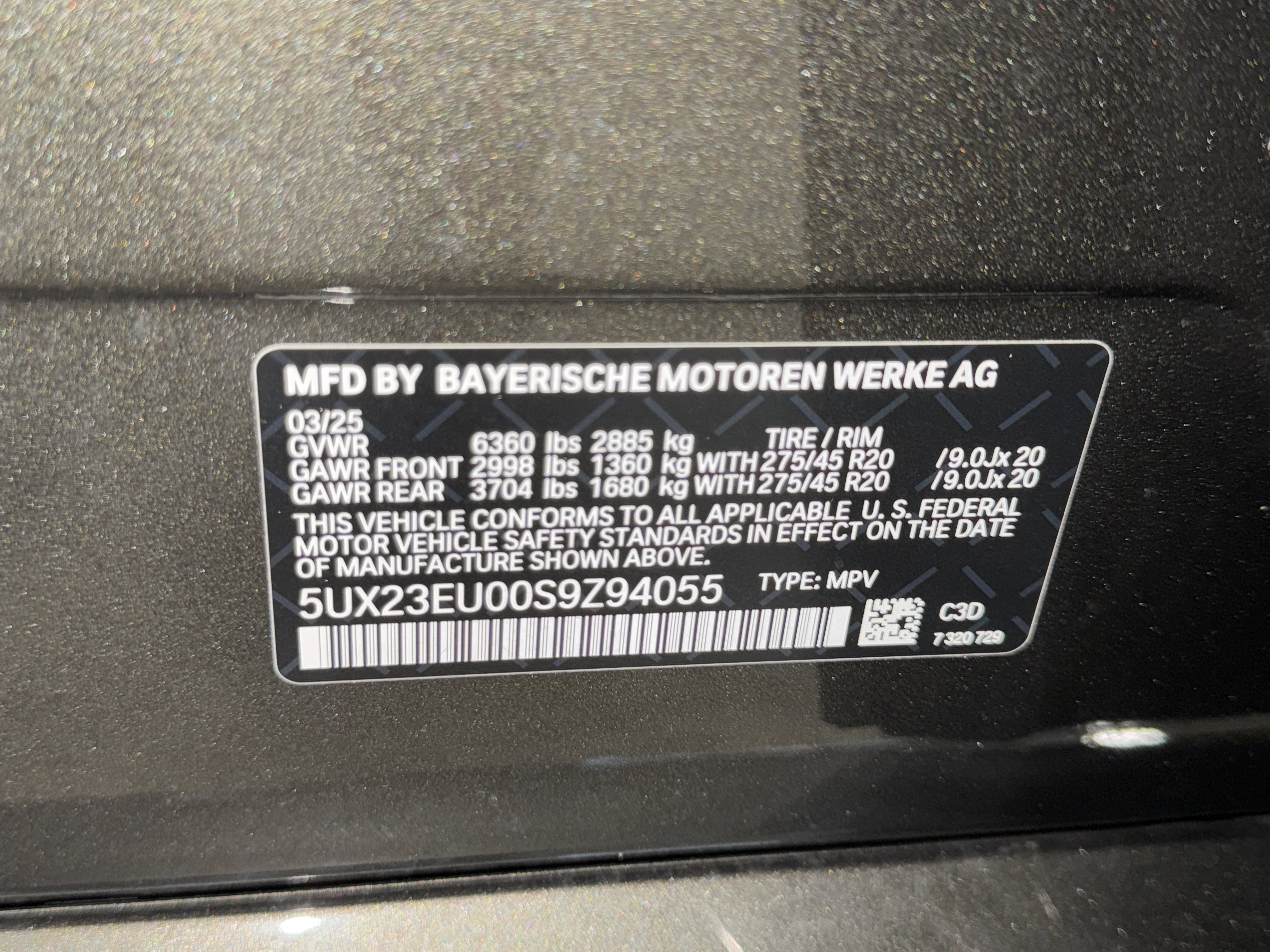 Certified 2025 BMW X5 xDrive40i w/ M Sport Package image 38