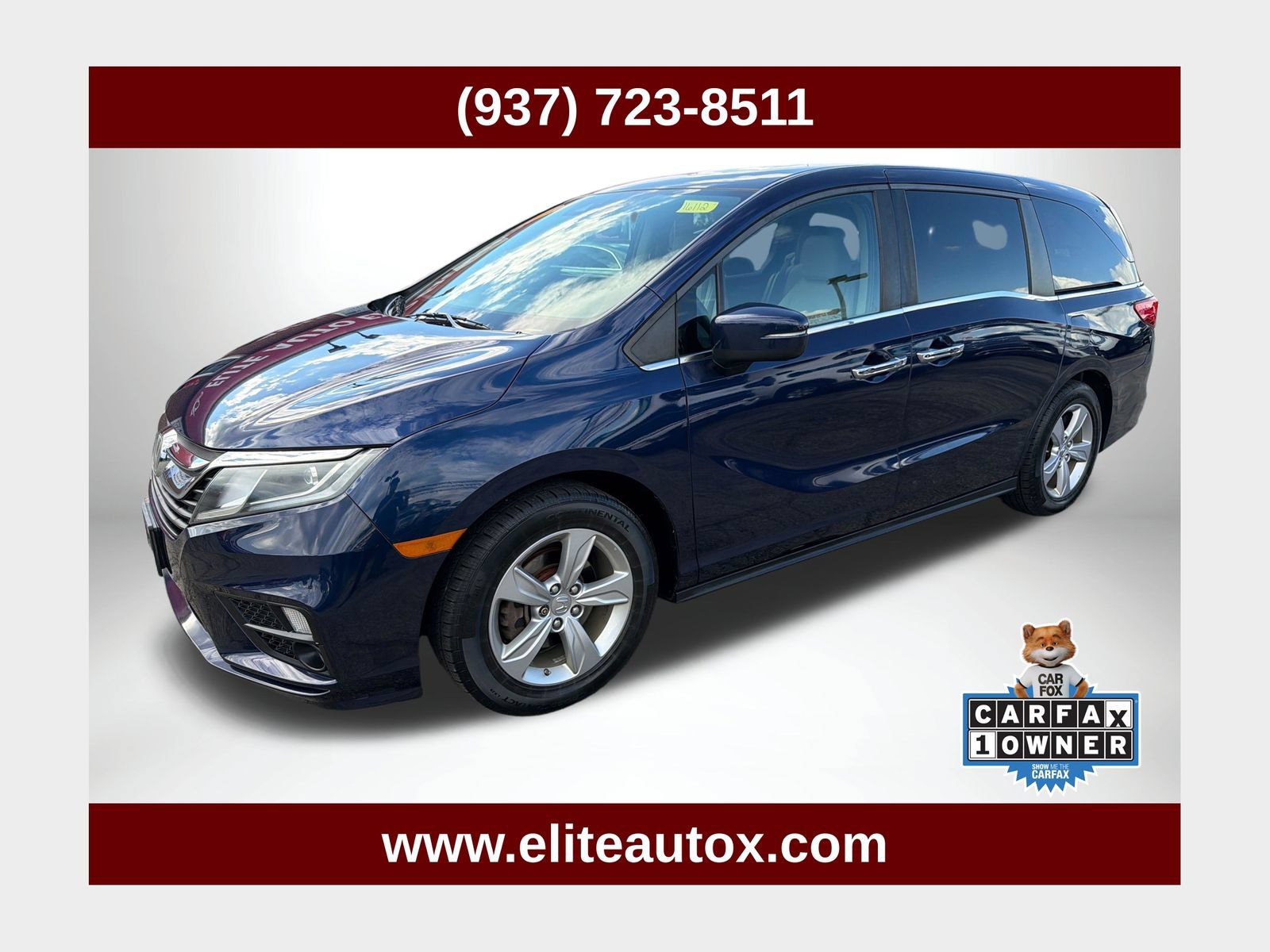 Used 2019 Honda Odyssey EX-L