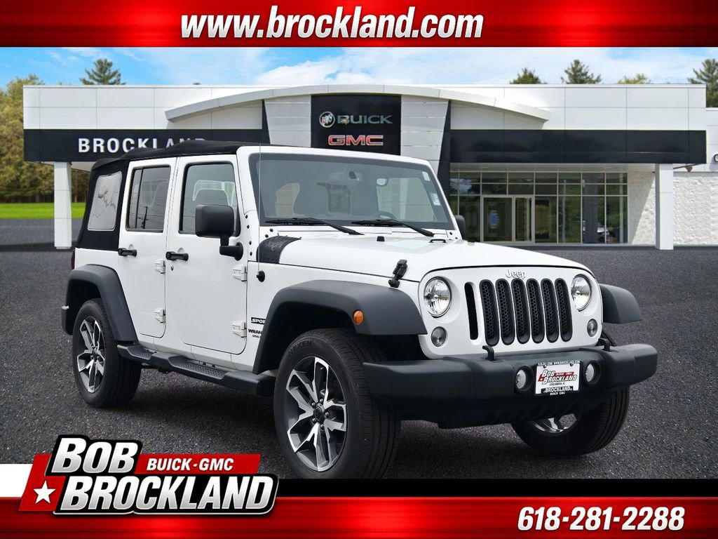 Used 2017 Jeep Wrangler Unlimited Sport w/ Quick Order Package 24S image 1