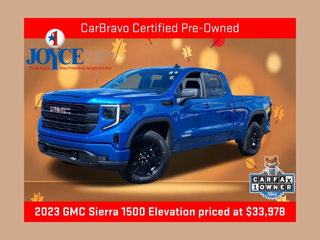 Certified 2023 GMC Sierra 1500 Elevation