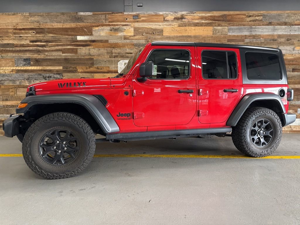Used 2021 Jeep Wrangler Unlimited Willys image 14
