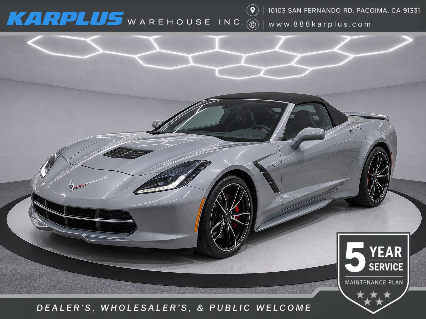 Used 2018 Chevrolet Corvette Stingray Convertible w/ 1LT
