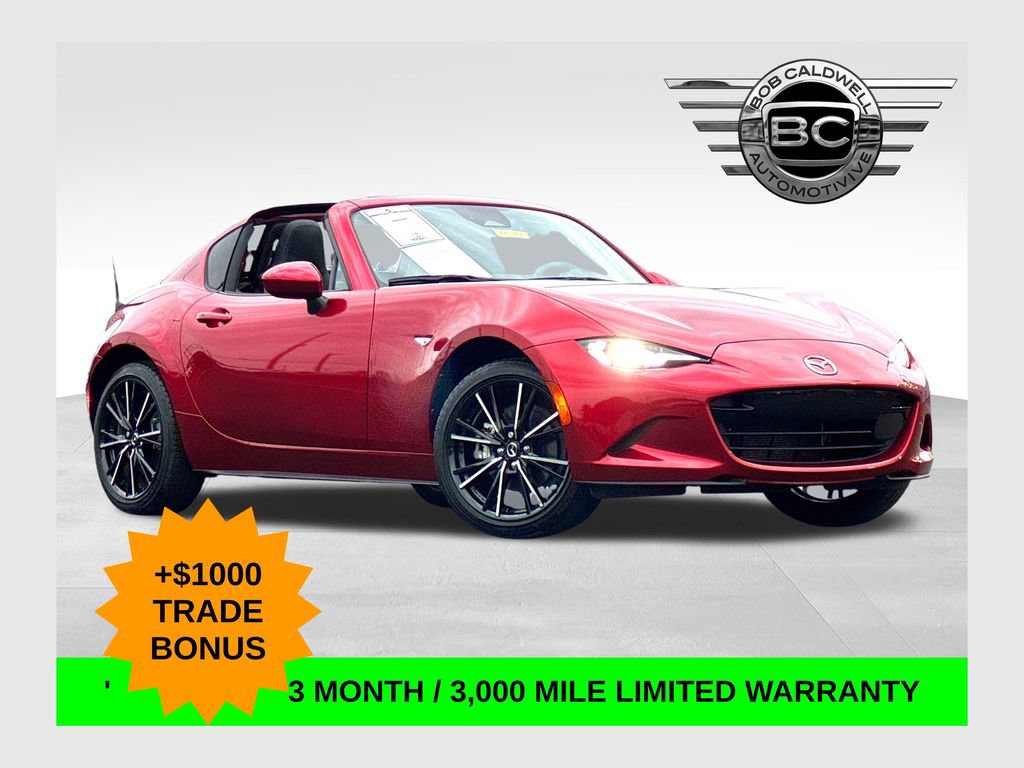 Used 2024 MAZDA MX-5 Miata RF Grand Touring RWD image 1