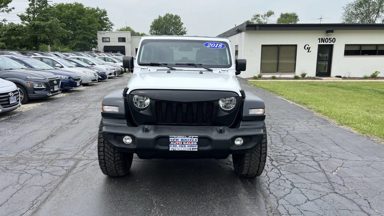 Used 2018 Jeep Wrangler Unlimited Sport image 8